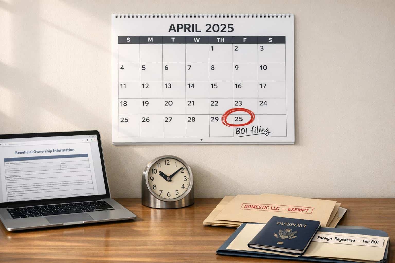 FinCEN BOI Report: What Every LLC Owner Must Do Before the Deadline