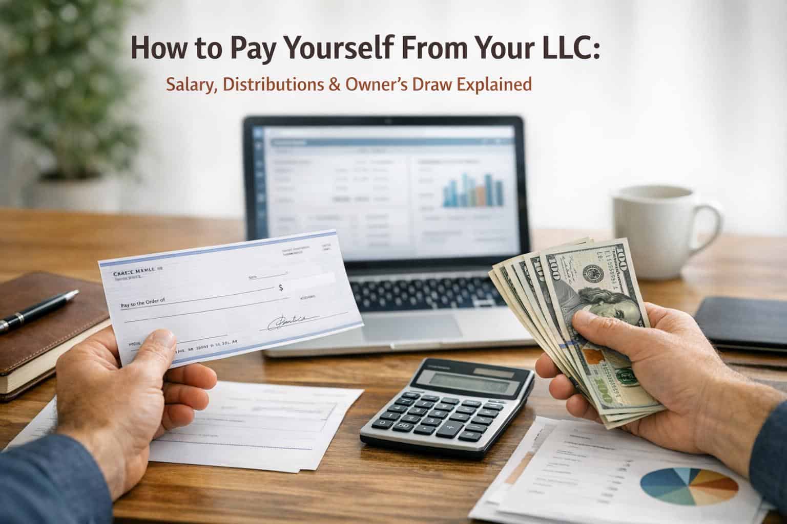 How to Pay Yourself From Your LLC: Salary, Distributions & Owner's Draw Explained