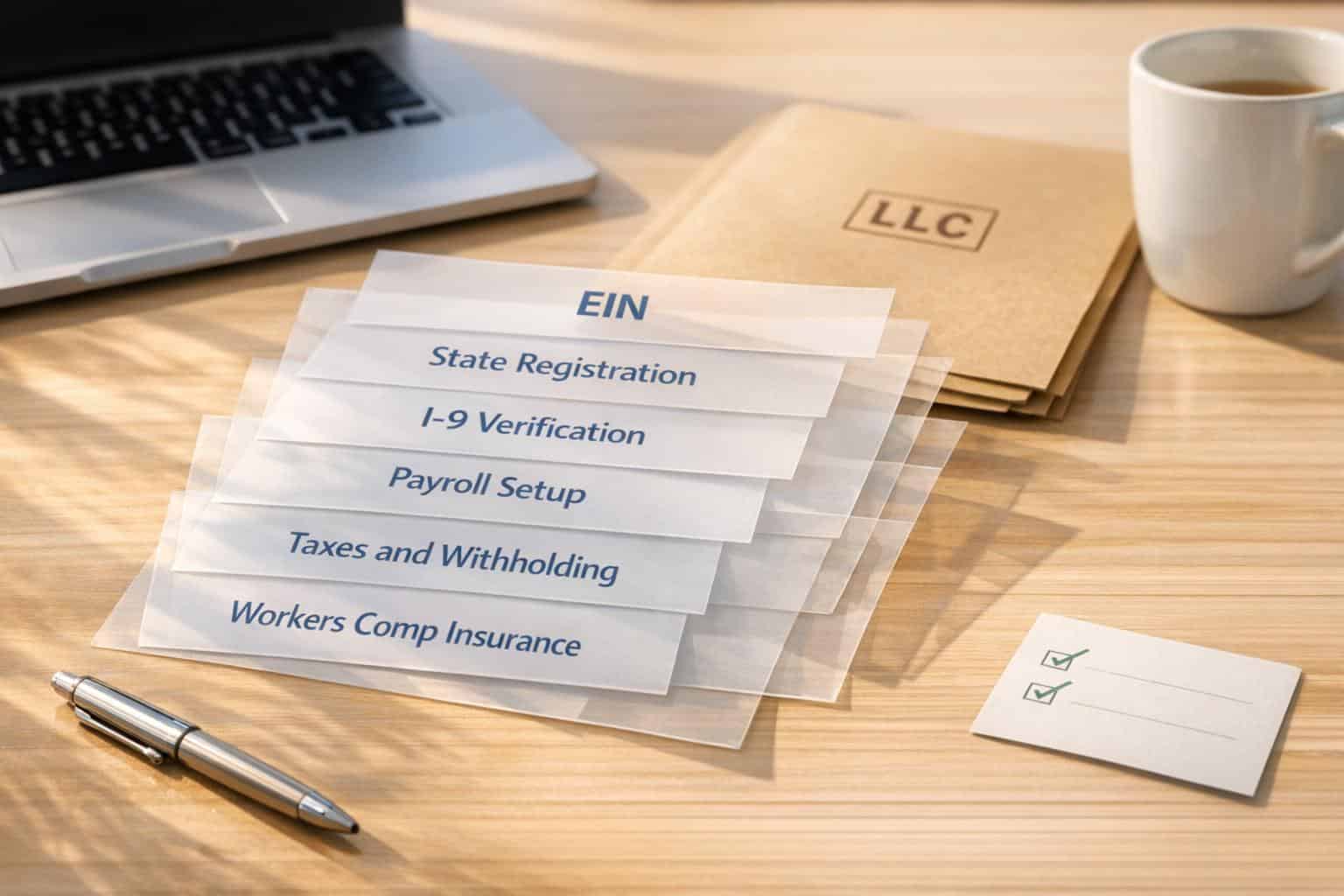 How to Hire Your First Employee as an LLC: Taxes, Compliance & Everything You Need to Know