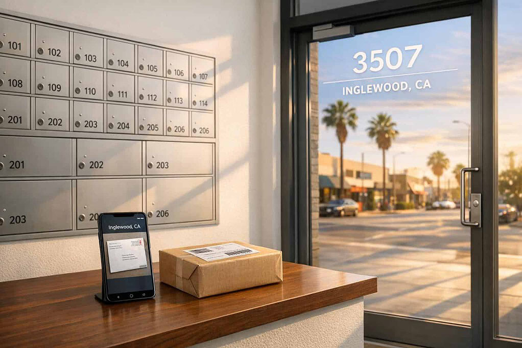 Virtual Mailbox in Inglewood, California: Mail Scanning, Forwarding and a Real Street Address
