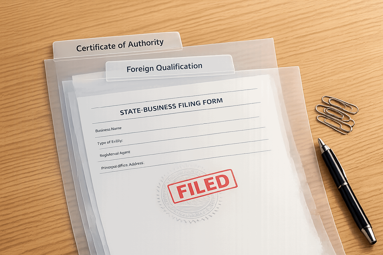 Certificate of Authority vs Foreign Qualification: What Actually Gets Filed?