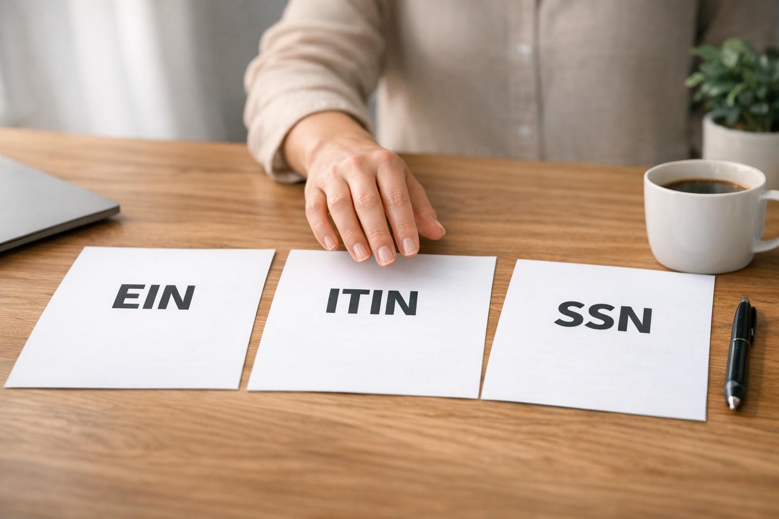 EIN vs ITIN vs SSN: Which ID Does Your Business Need?