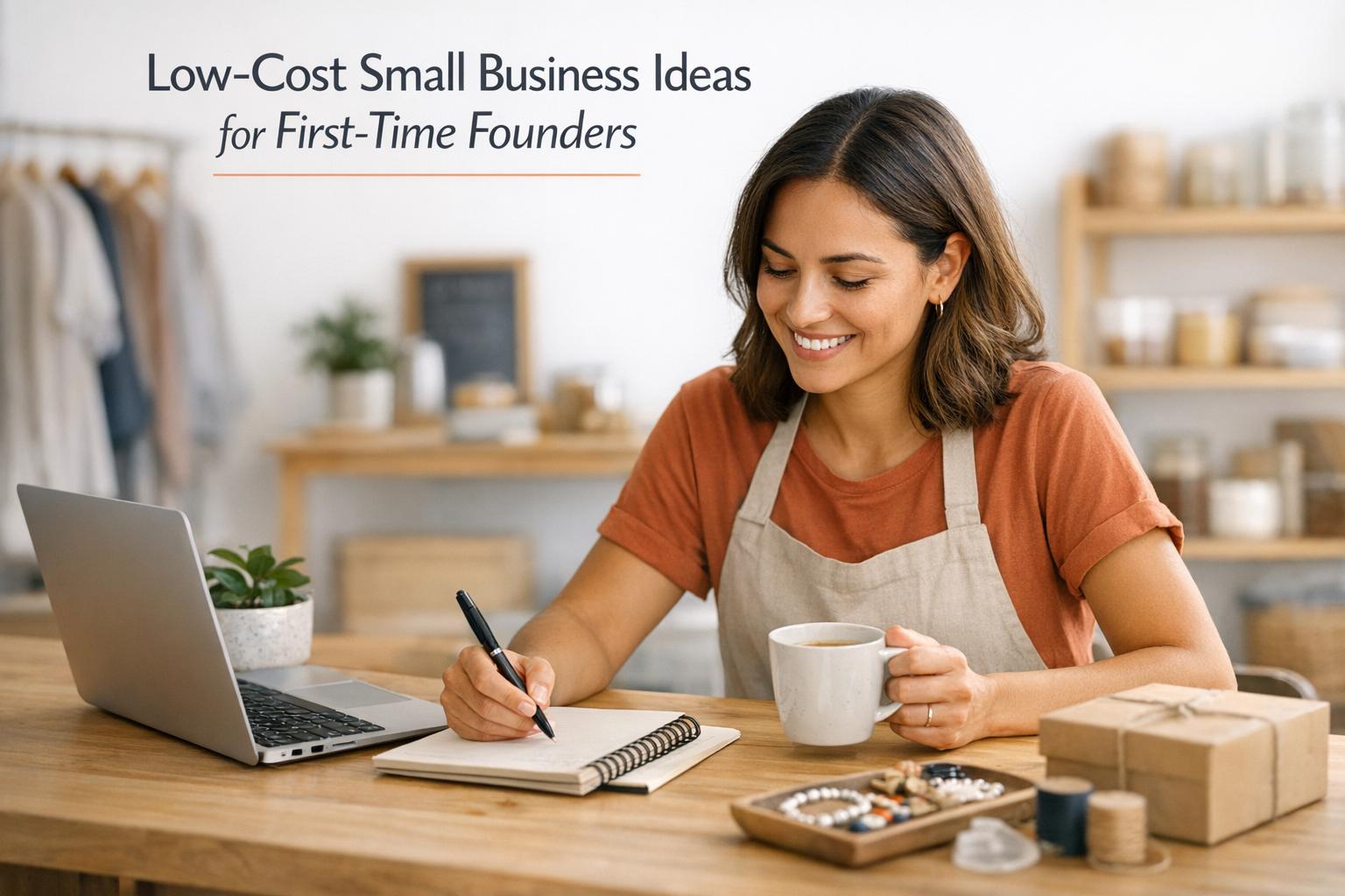 Low-Cost Small Business Ideas for First-Time Founders