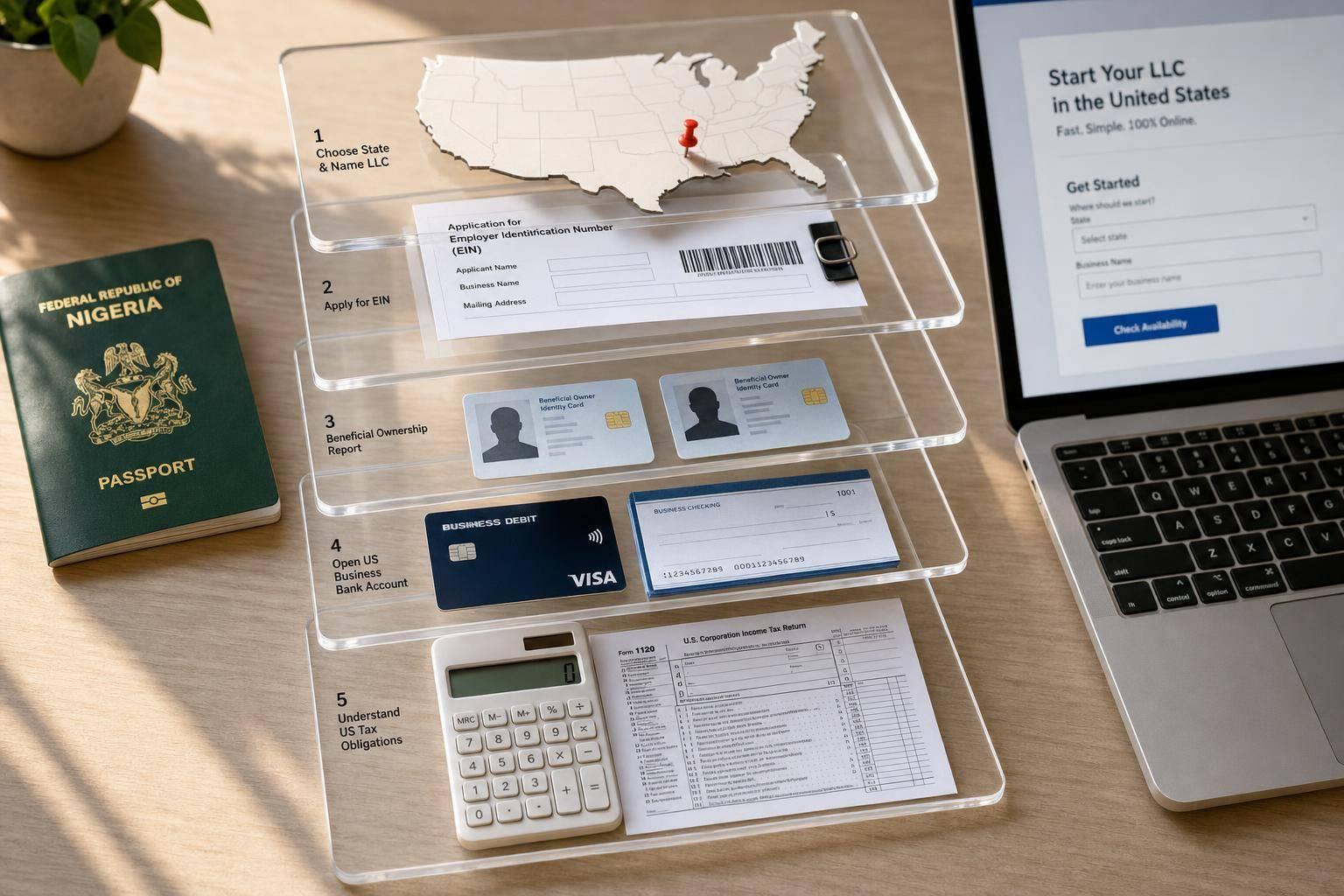 Starting a US LLC From Nigeria: A Complete 2026 Walkthrough