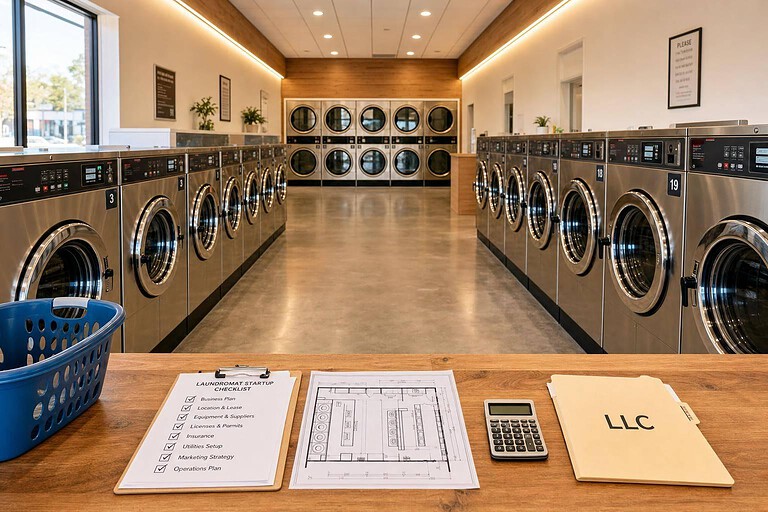 How to Start a Laundromat Business (and Whether You Need an LLC)