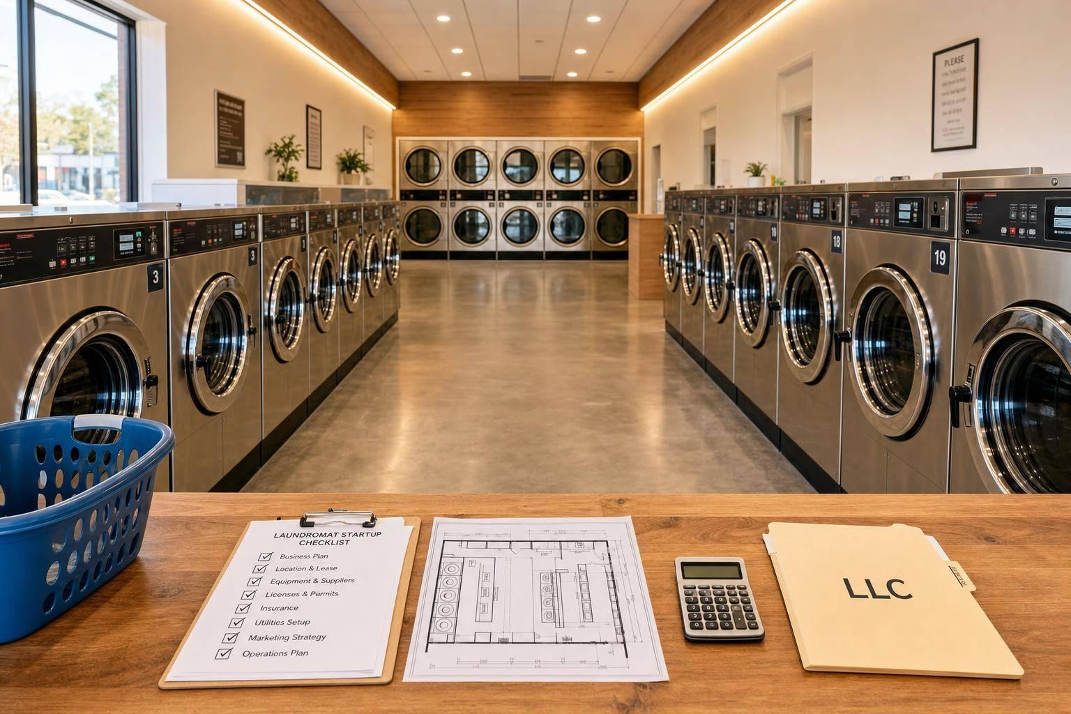 How to Start a Laundromat Business (and Whether You Need an LLC)