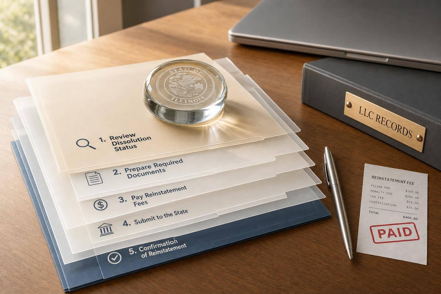 How to Reinstate an Administratively Dissolved LLC