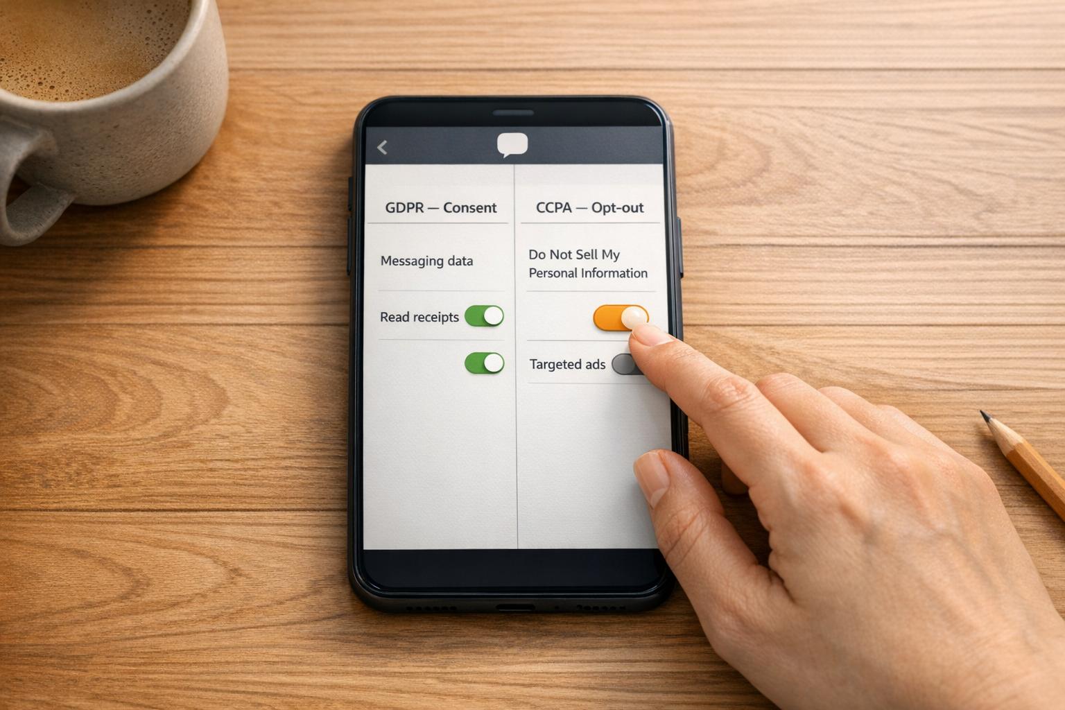 GDPR vs. CCPA: Messaging Privacy Rules Compared