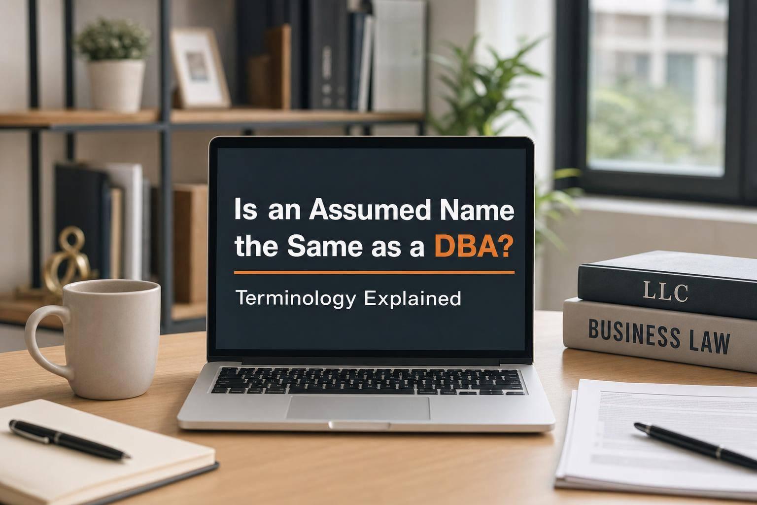 Is an Assumed Name the Same as a DBA? Terminology Explained