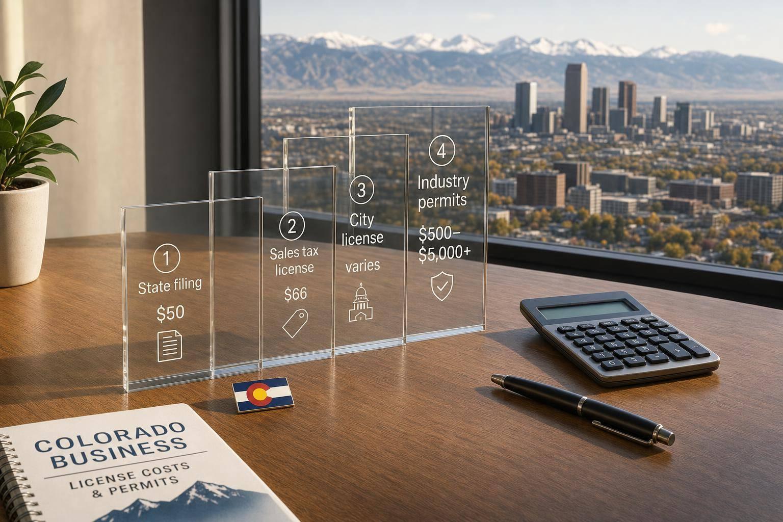 Colorado Business License Costs and Permits: Full Breakdown