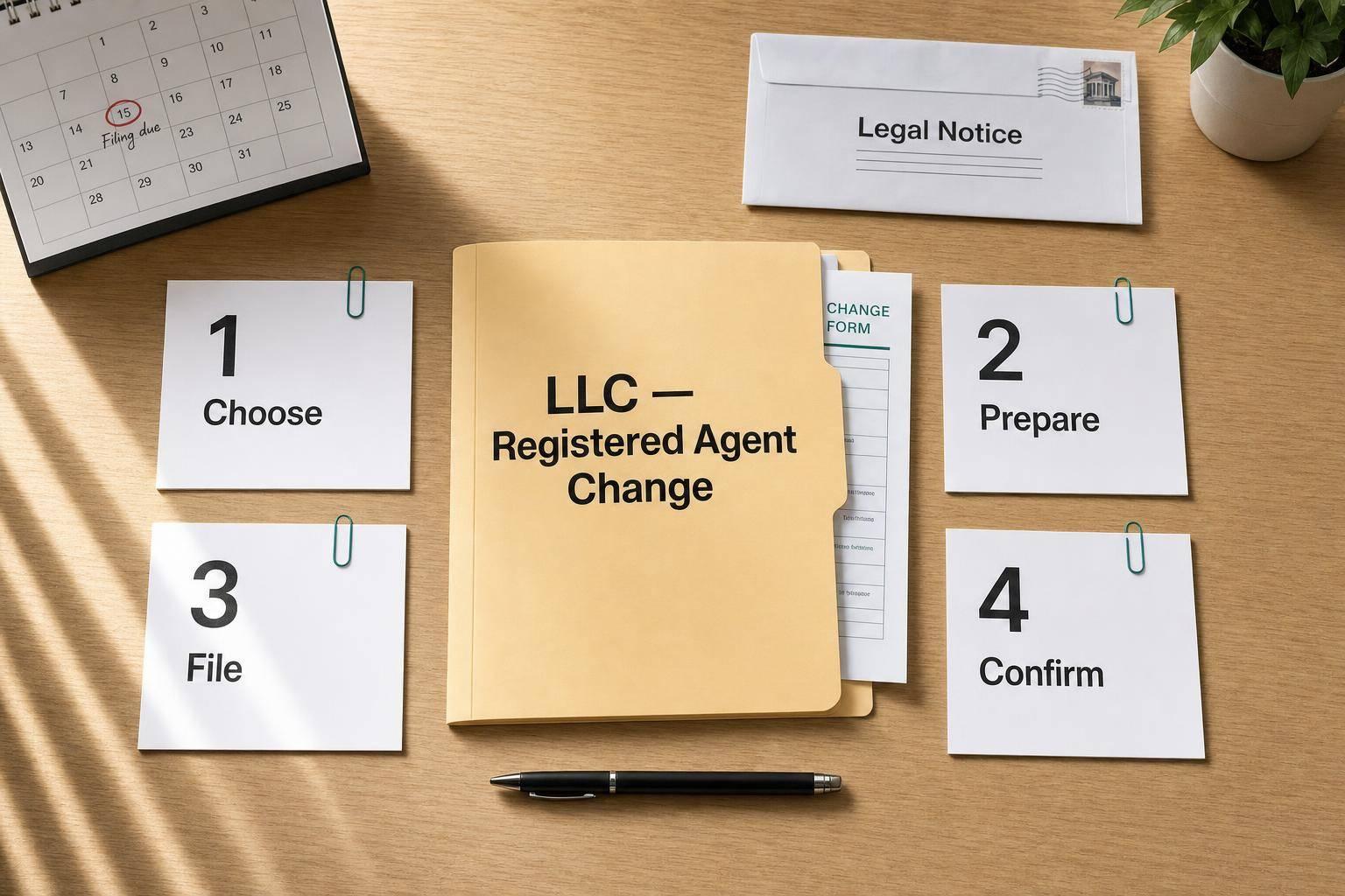 How to Change Your LLC's Registered Agent