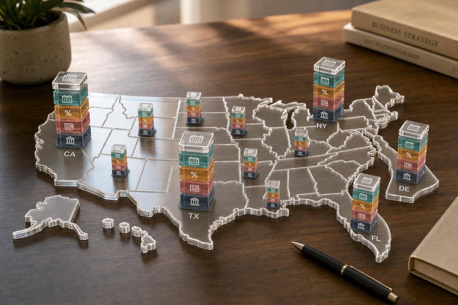 Business License Costs by State: 2026 Comparison Table