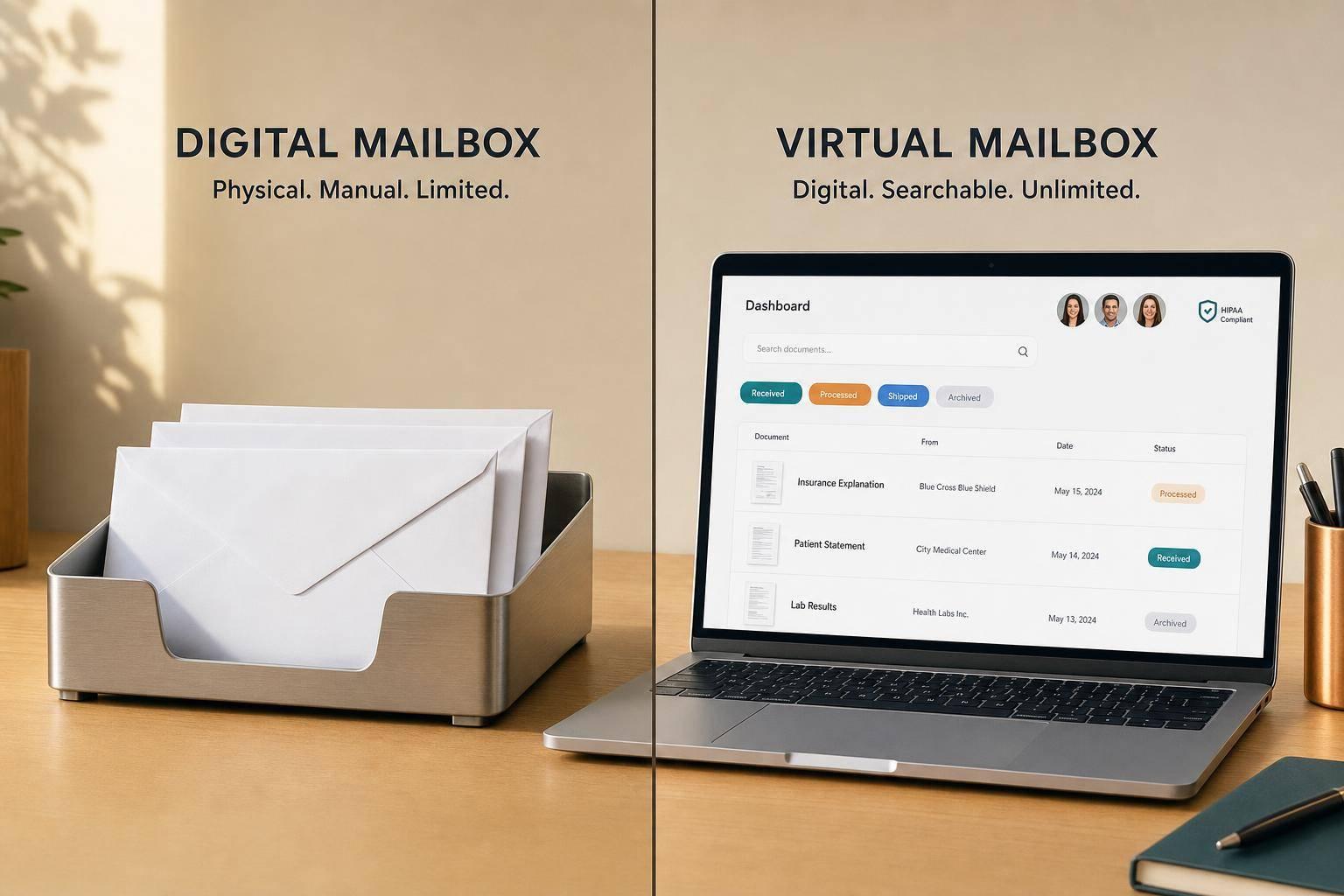 Digital Mailbox vs Virtual Mailbox: What's the Difference?