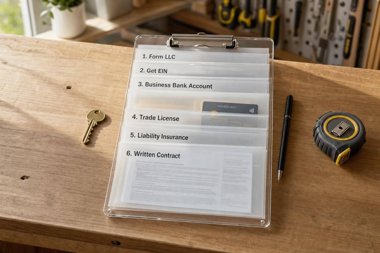 Handyman LLC: How to Register and Protect a One-Person Trade Business