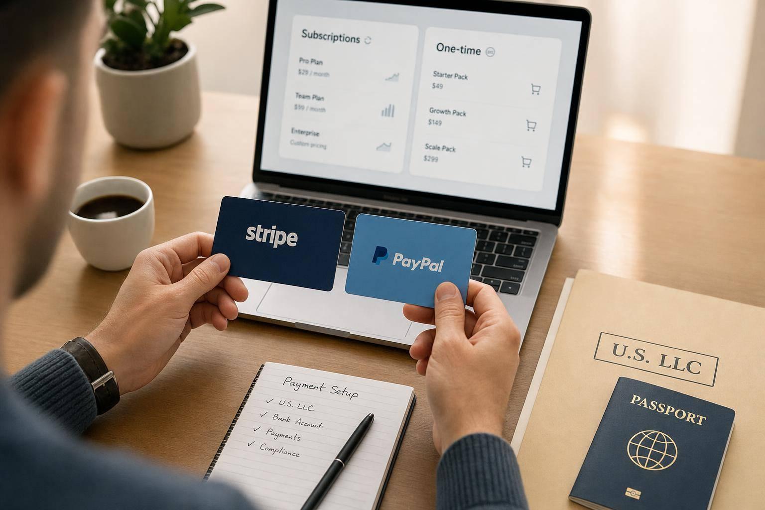 Stripe and PayPal for Non-Resident US LLCs: What to Know