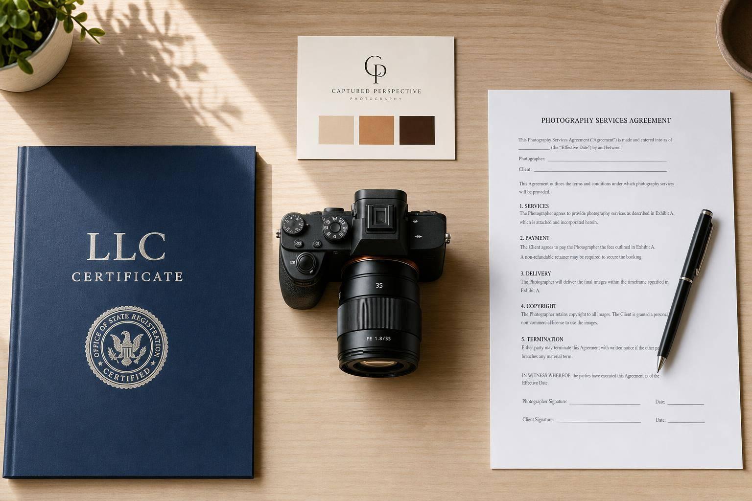 Photography Business LLC: Setup, Contracts and Branding Essentials