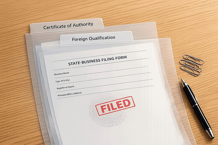 Certificate of Authority vs Foreign Qualification: What Actually Gets Filed?