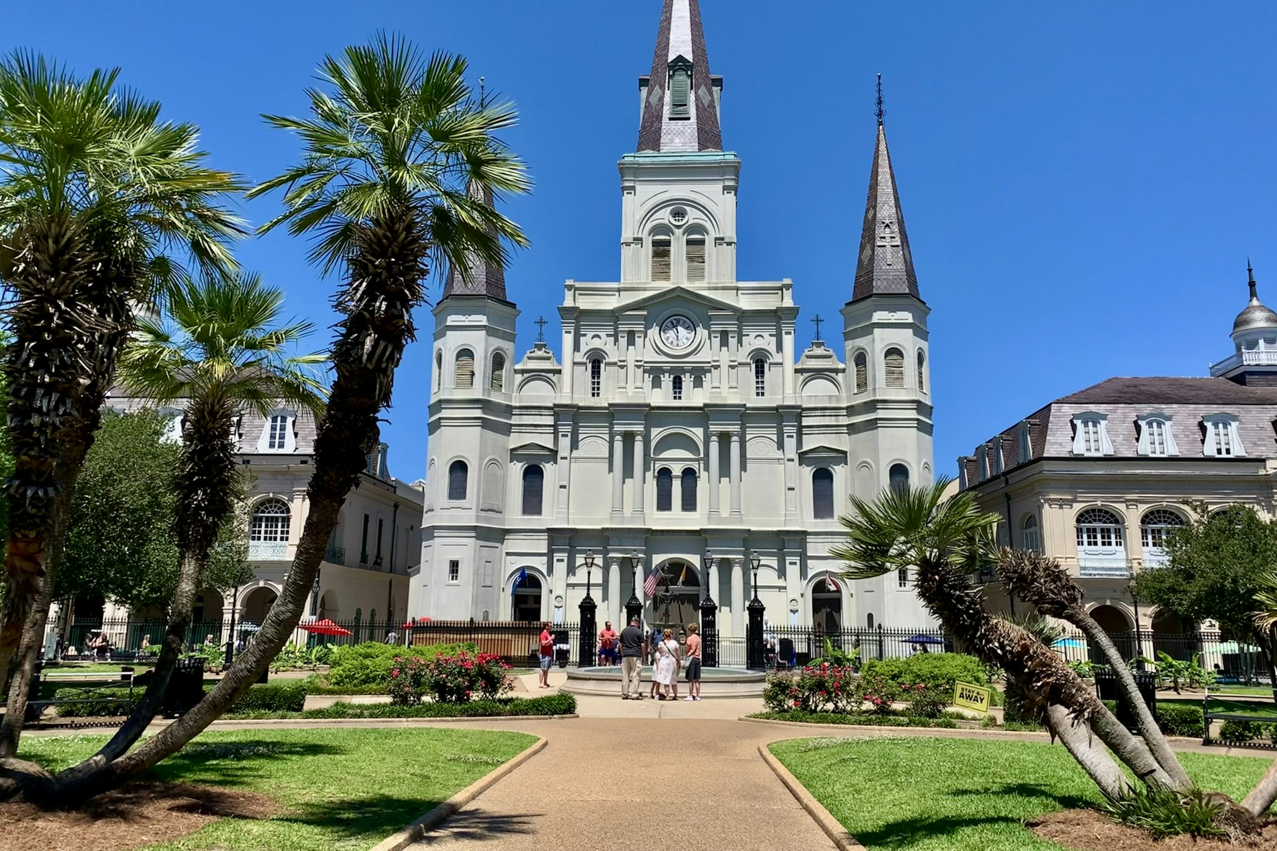 St. Louis Cathedral at Jackson Square in New Orleans, Louisiana
