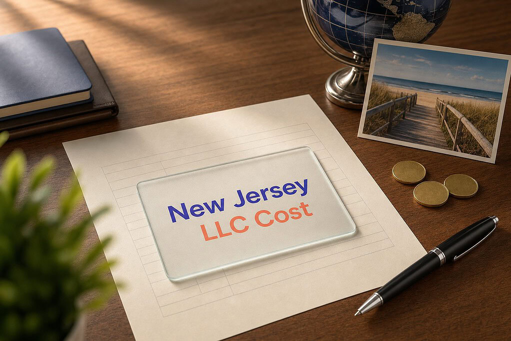 New Jersey LLC Cost (2026): $100 to Form, $75 Annual Report