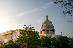 United States Capitol building in Washington DC